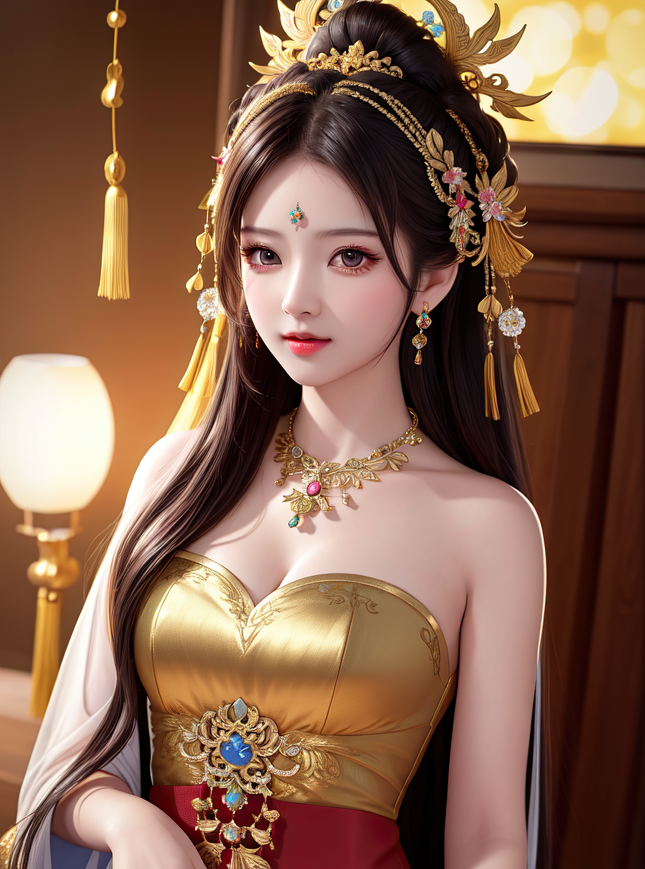 AI作品—国风少女（图ZMzM3NzEwMDY0） - AI作品 - 站酷设计师AI笔下原创素材 - 站酷ZCOOL