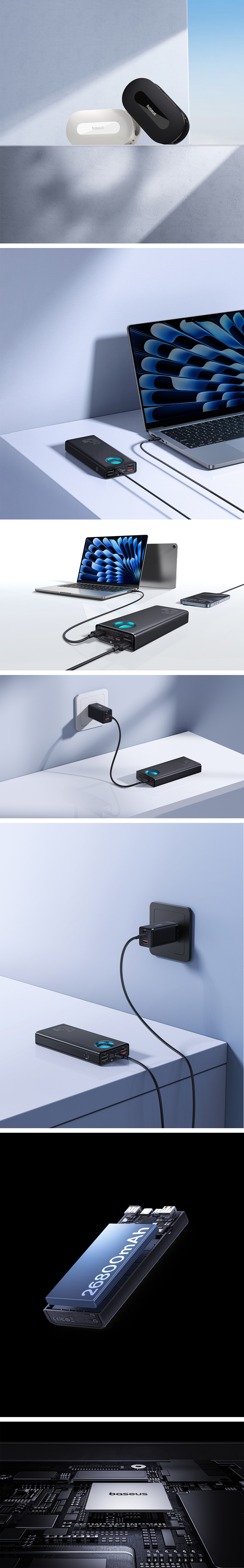 【Rendering of Baseus】（图ZMzYxOTY3NDM2） - 产品 - 站酷设计师淋雨灬直走原创素材 - 站酷ZCOOL