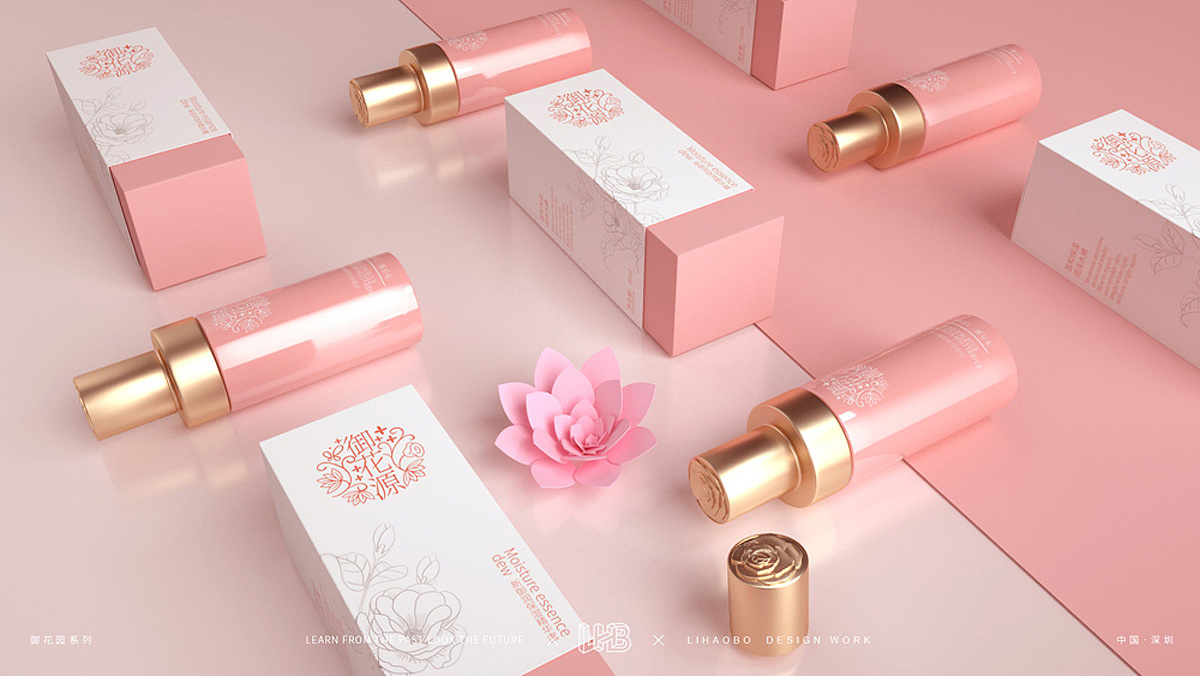 护肤品包装设计，化妆品礼盒，美妆，时尚品牌设计（图ZMjk4NzEyNzEy） - 包装 - 站酷设计师LHB包装设计原创素材 - 站酷ZCOOL