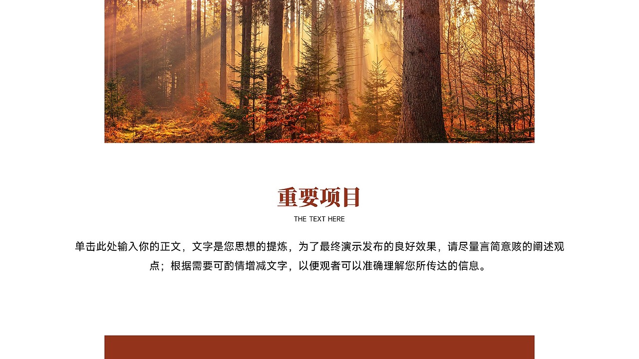 免费PPT模板!插画秋天秋季立秋秋分季节节日PPT模板!