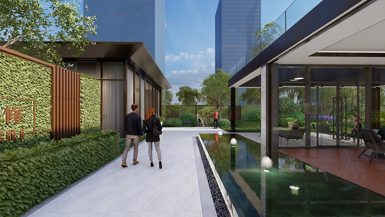 展示区景观设计（图ZMzMxOTk2ODY4） - 景观设计 - 站酷设计师噜嚕噜噜鲁鲁修原创素材 - 站酷ZCOOL