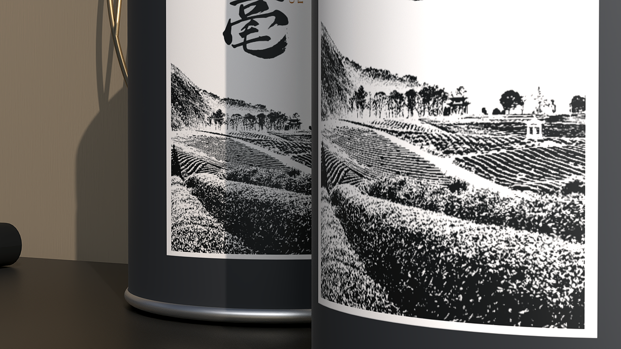 【包装设计】茶叶罐包装标签设计