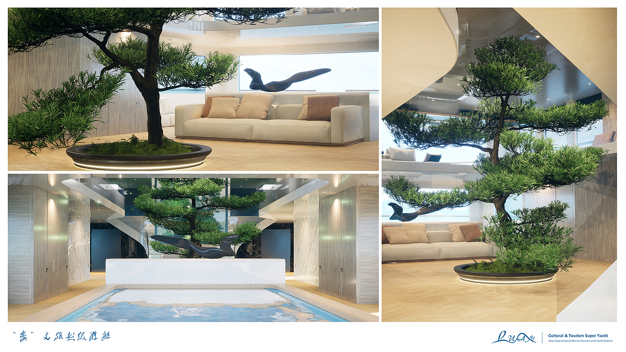 #2023青春答卷#毕业设计丨“Luan”文旅超级游艇