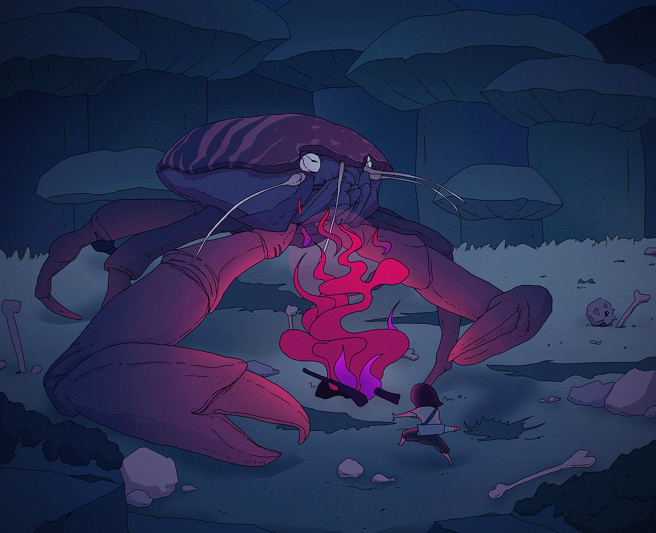 光怪陆离 - 2（图ZMzQ0MDUyNDg4） - 艺术插画 - 站酷设计师独眼眼原创素材 - 站酷ZCOOL