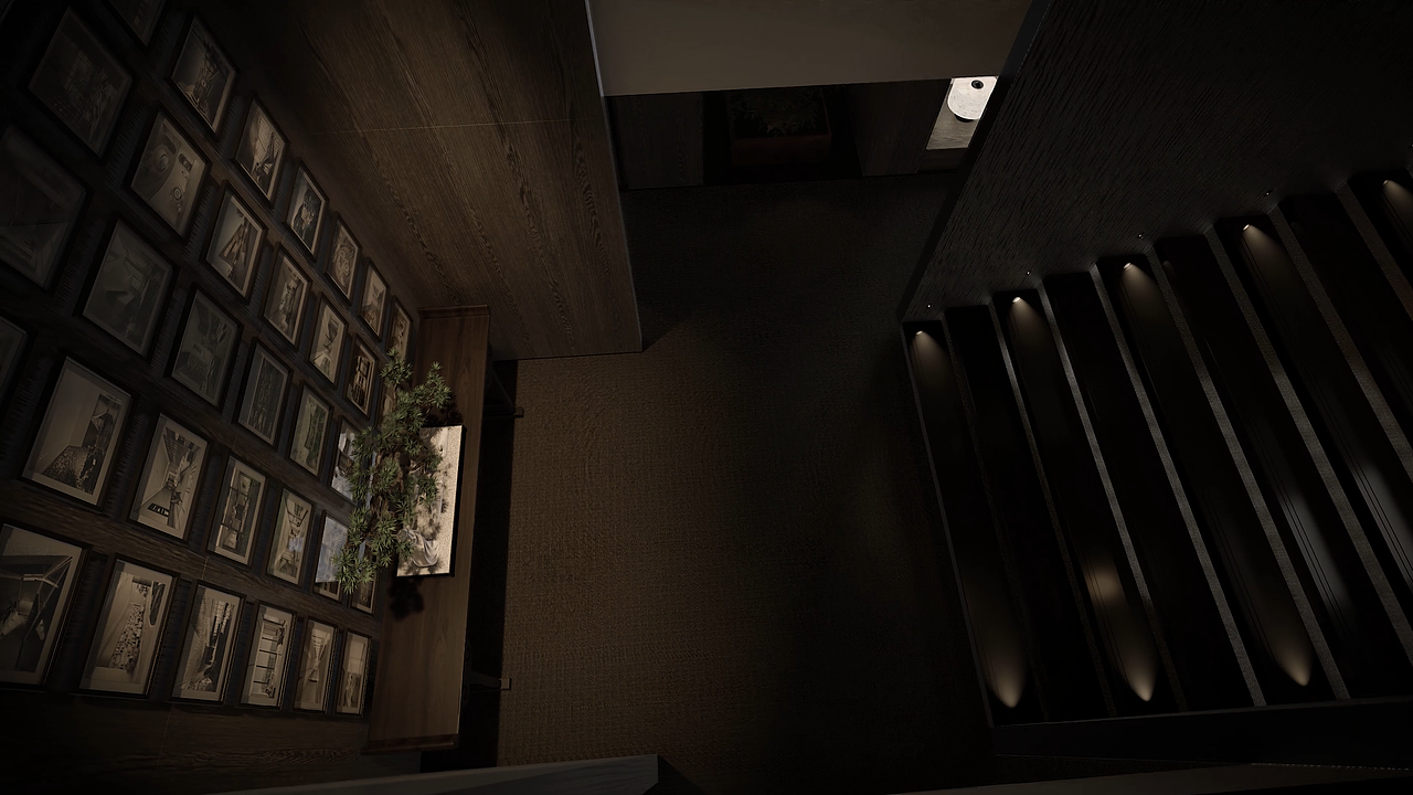 办公空间室内动画表现