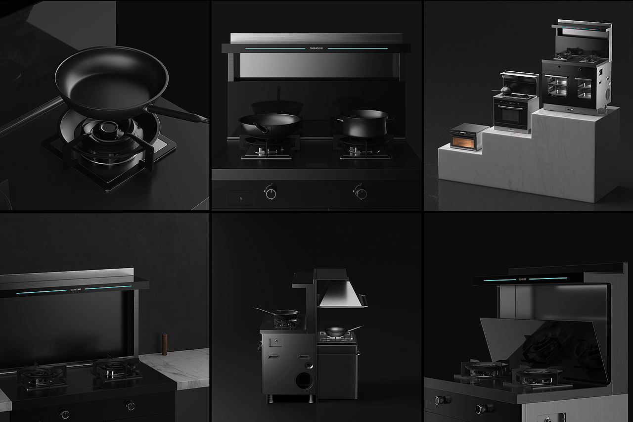 静态 | 两款集成灶详情页渲染（图ZMzIwNDQyNTA0） - 产品 - 站酷设计师卡夫卡穿越风暴原创素材 - 站酷ZCOOL