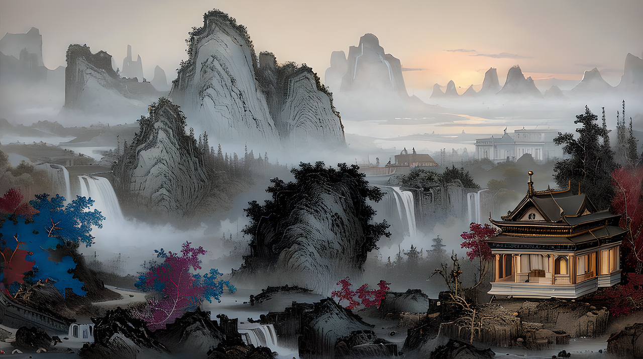 还是中国画漂亮