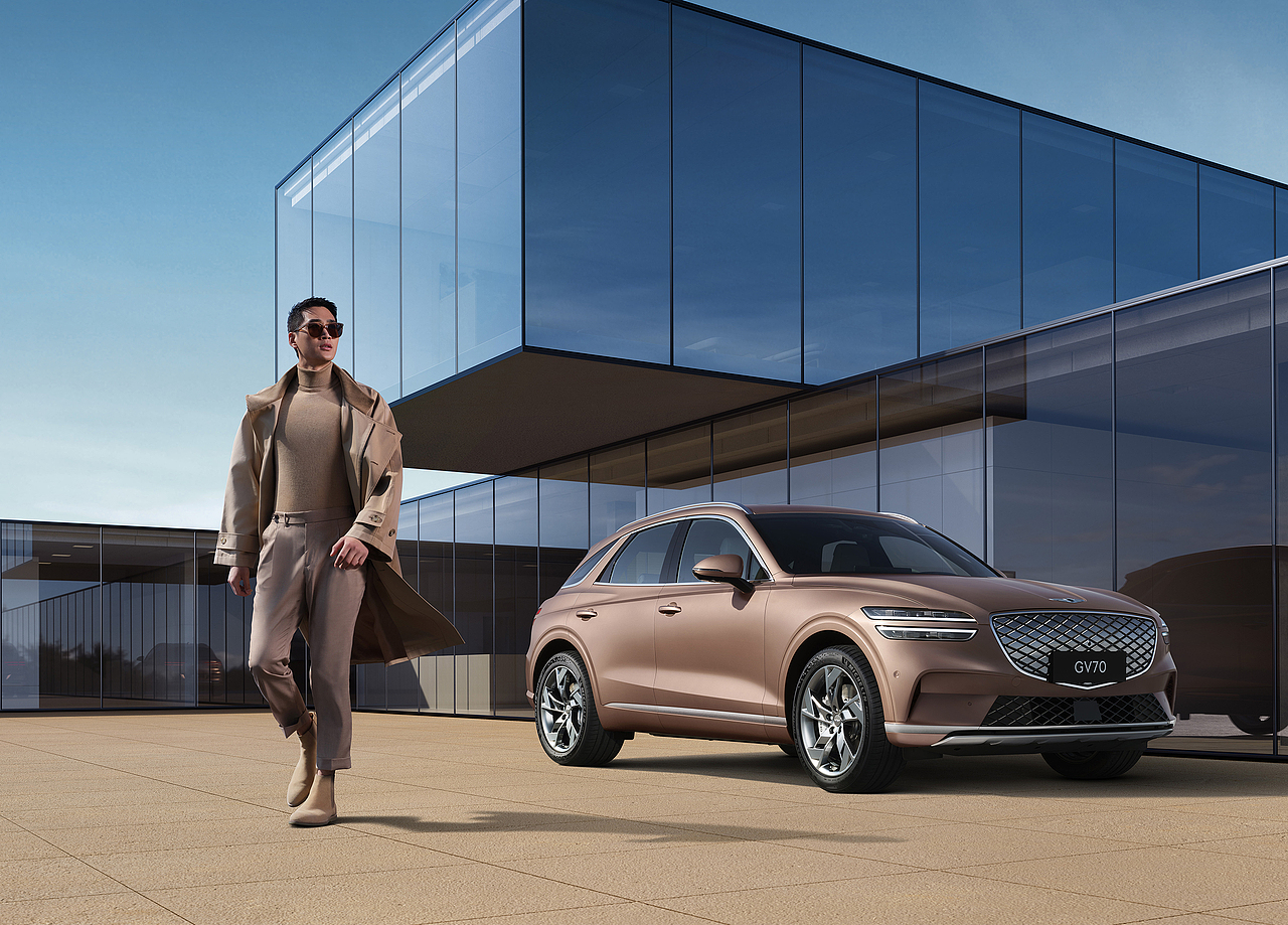 捷尼赛思平面广告三维环境渲染（图ZMzU3MTQ5OTEy） - 场景 - 站酷设计师elejin原创素材 - 站酷ZCOOL