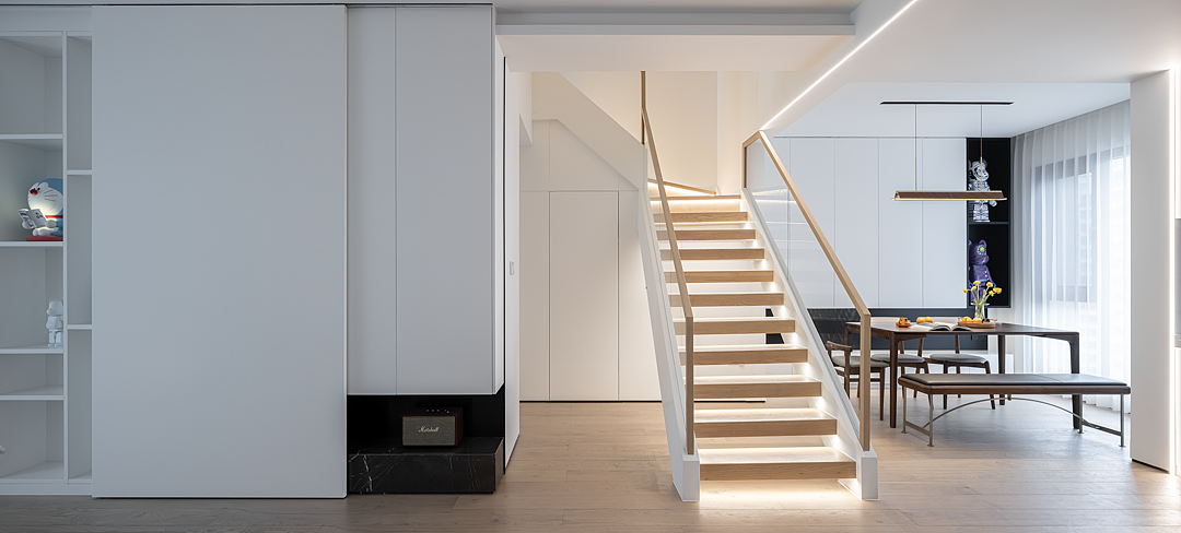 161㎡极简家,向心而居享受家的温馨!