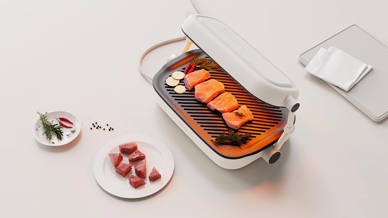 Eilo-烤肉机设计