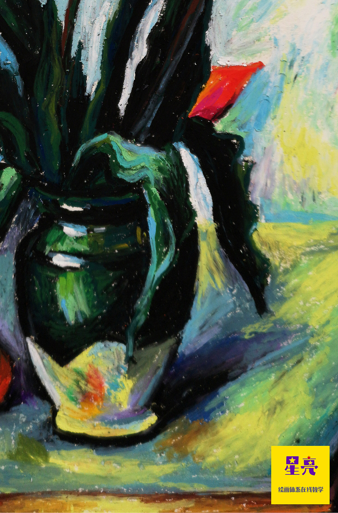 油画棒花卉郁金香（图ZMzE2NTU2MjEy） - 绘画 - 站酷设计师星亮绘画art原创素材 - 站酷ZCOOL