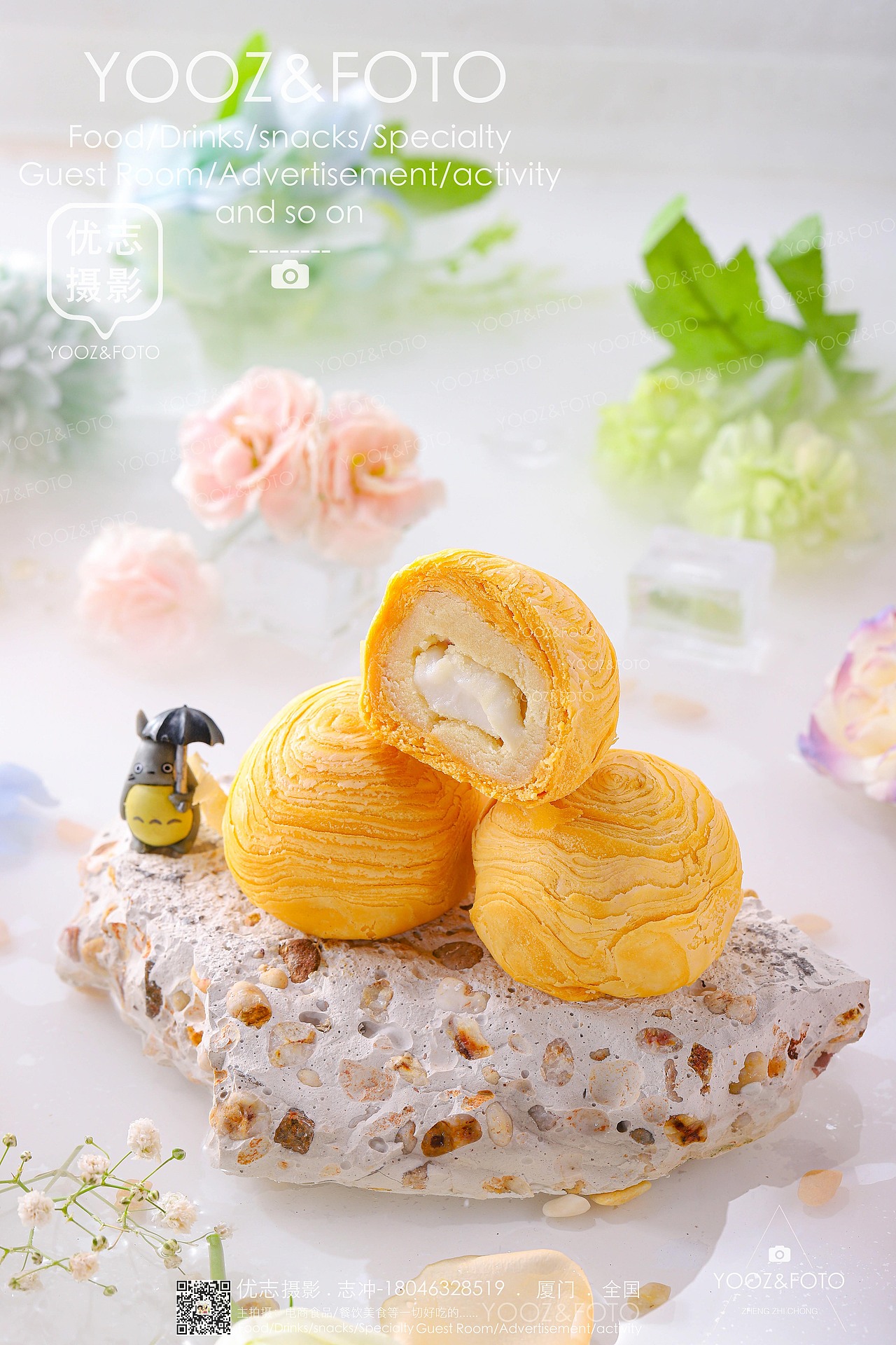 优志摄影✿鲜花酥饼·拍摄
