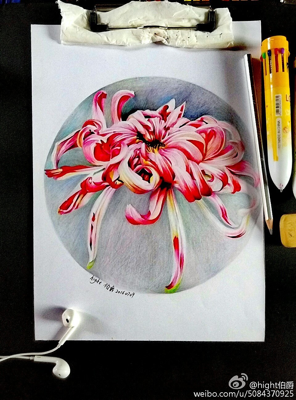 圆珠笔系列作品