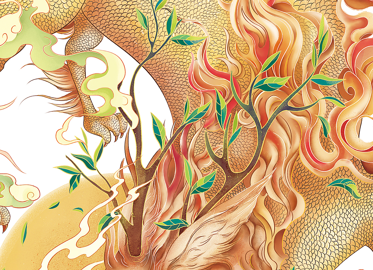 上古神兽插画集（上）（图ZMzE2MDkwMTU2） - 商业插画 - 站酷设计师禹你原创素材 - 站酷ZCOOL