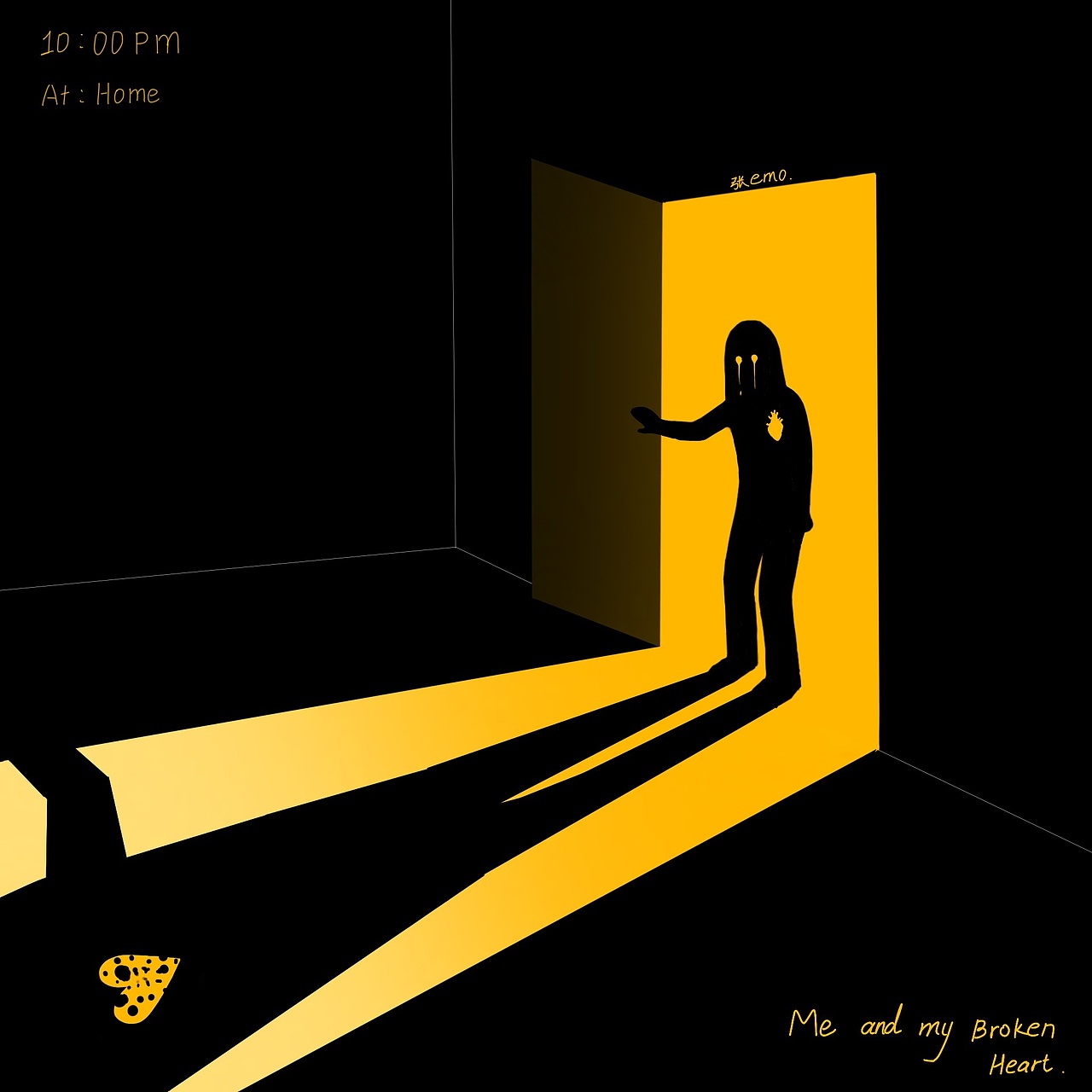 情绪插画--Me And My Broken Heart（图ZMzA5MjgxMDQ0） - 创作习作 - 站酷设计师GZ鄧紫玥原创素材 - 站酷ZCOOL