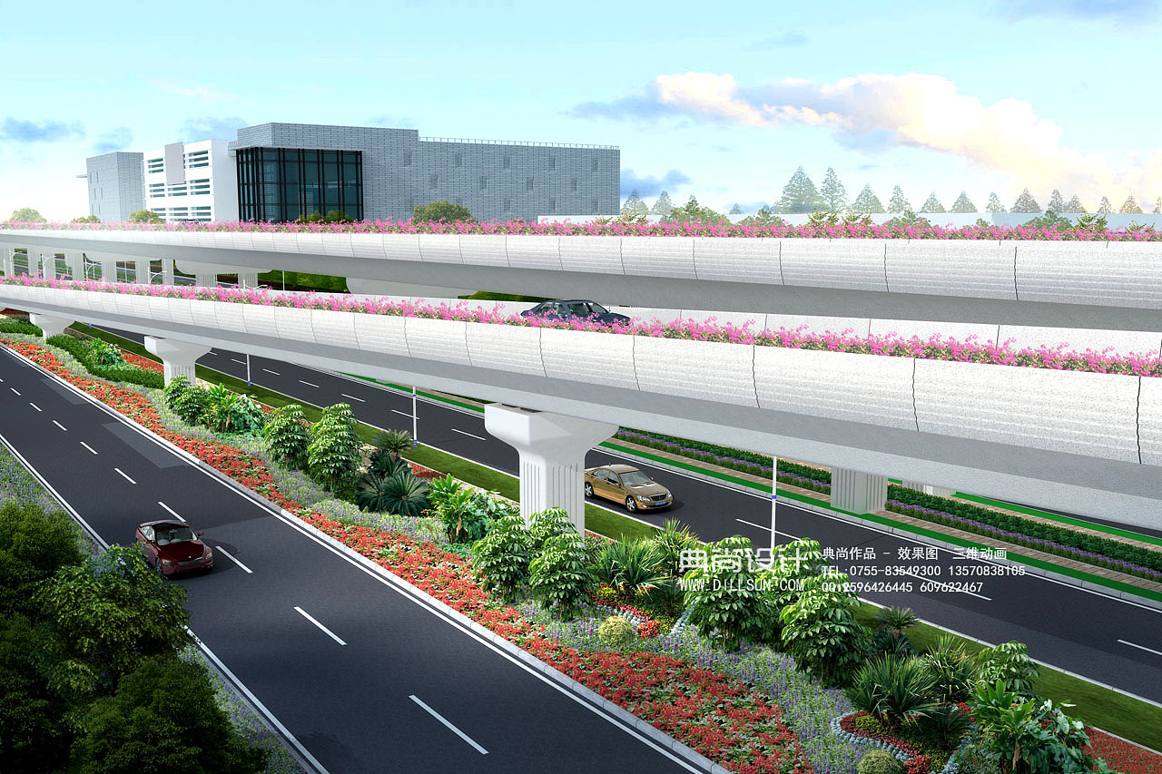 互通立交效果图1