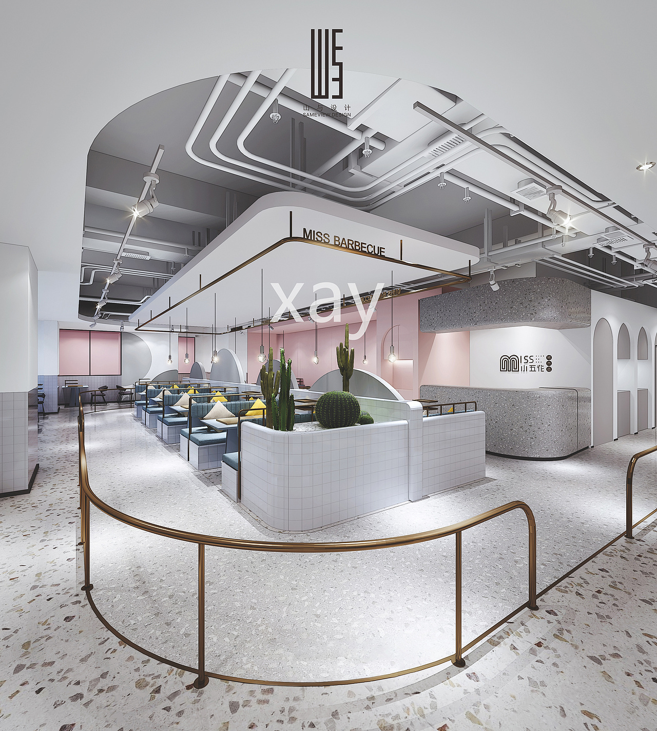 工装||小五花烤肉餐厅