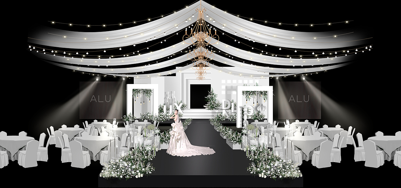 韩系婚礼（图ZMzEyNjEzOTM2） - 其他平面 - 站酷设计师鹿设计LUD原创素材 - 站酷ZCOOL