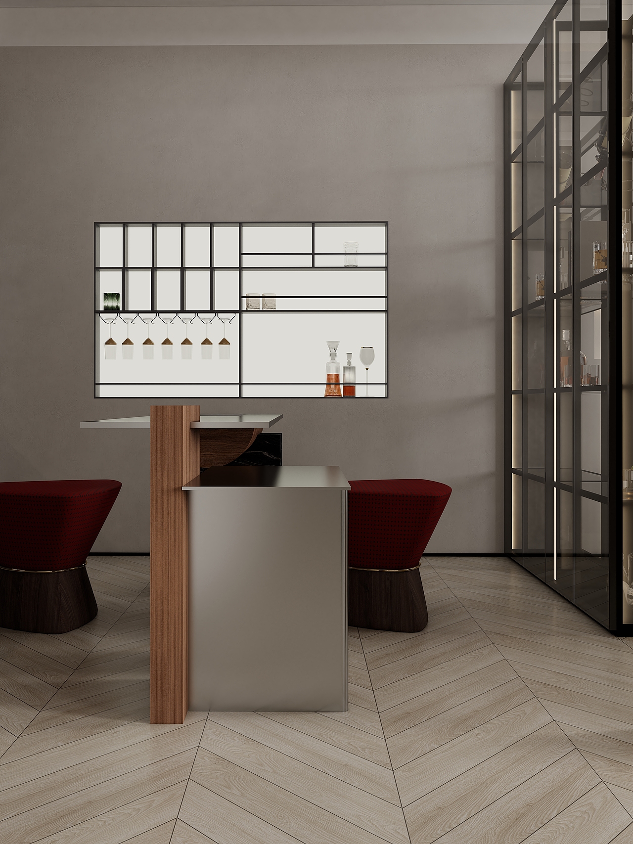 木作展厅（图ZMzY2MzExOTg0） - 家装设计 - 站酷设计师设计师俊晓原创素材 - 站酷ZCOOL