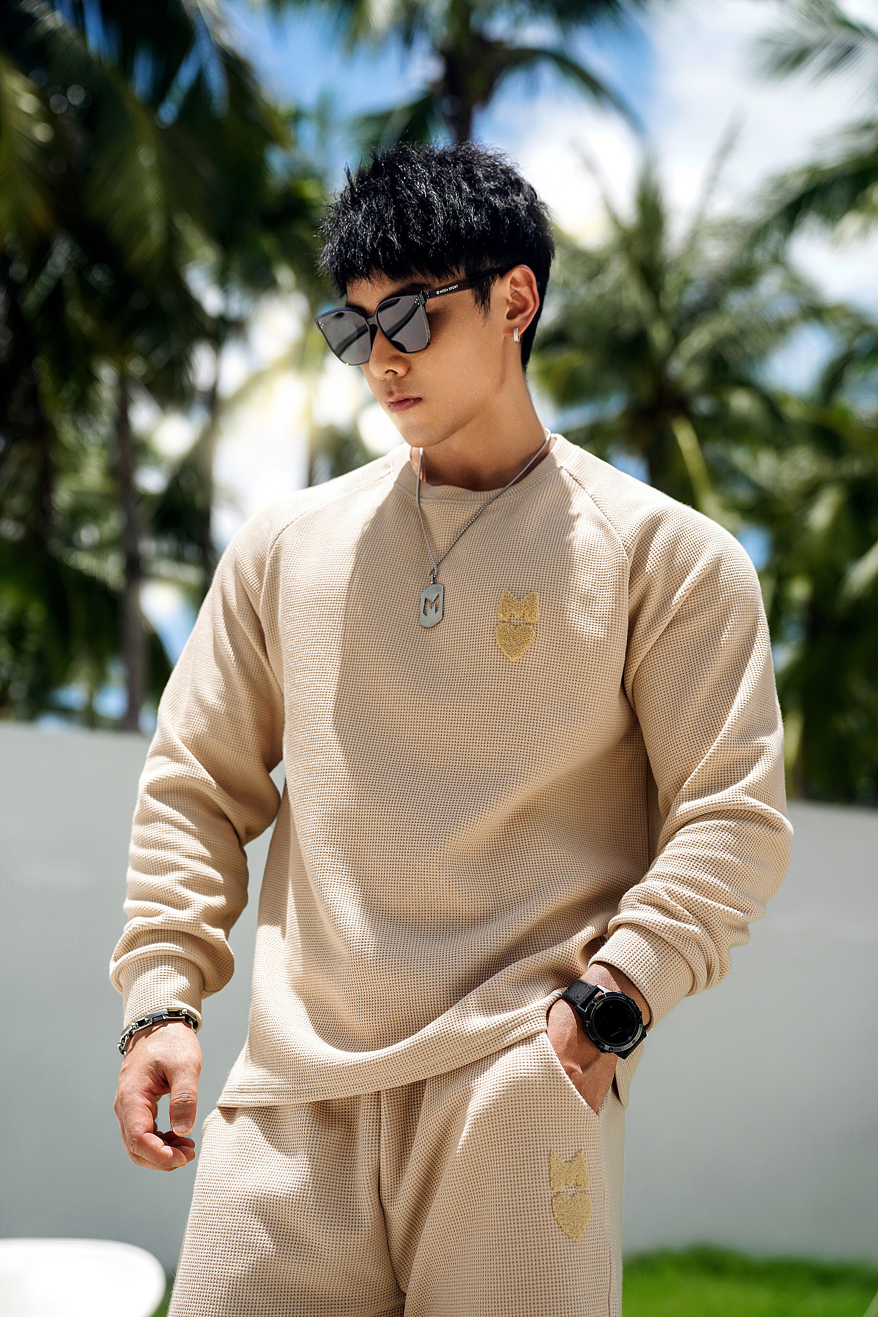 电商男士服装摄影