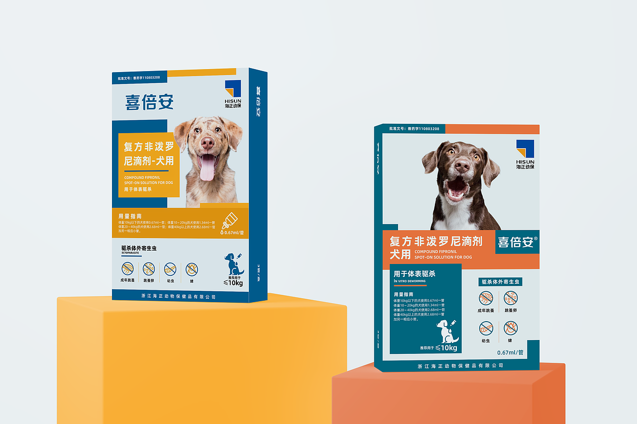 海正动保-喜倍安包装设计 X 自然无聊实验室