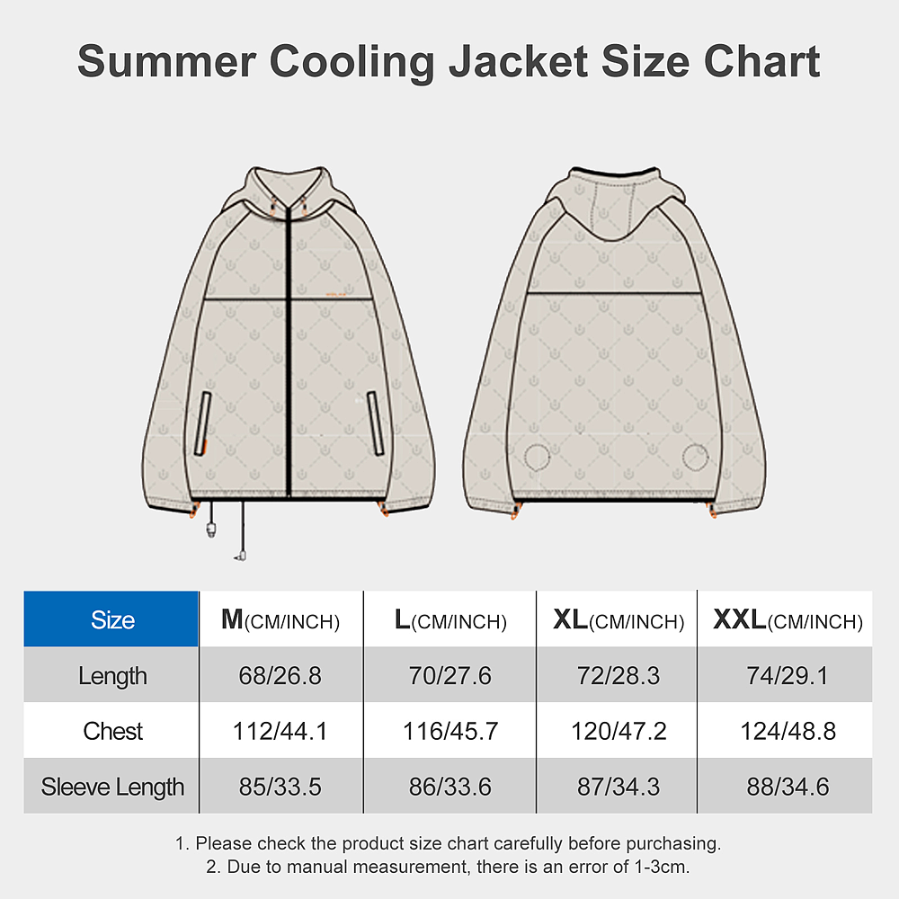 自带风扇!夏季多功能空调服详情页/石墨烯面料