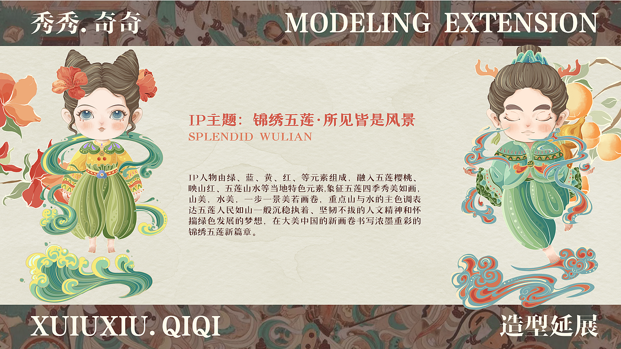 五莲IP形象设计 · 手绘地图（图ZMzUwNzU4ODI0） - 商业插画 - 站酷设计师小卷子喵原创素材 - 站酷ZCOOL