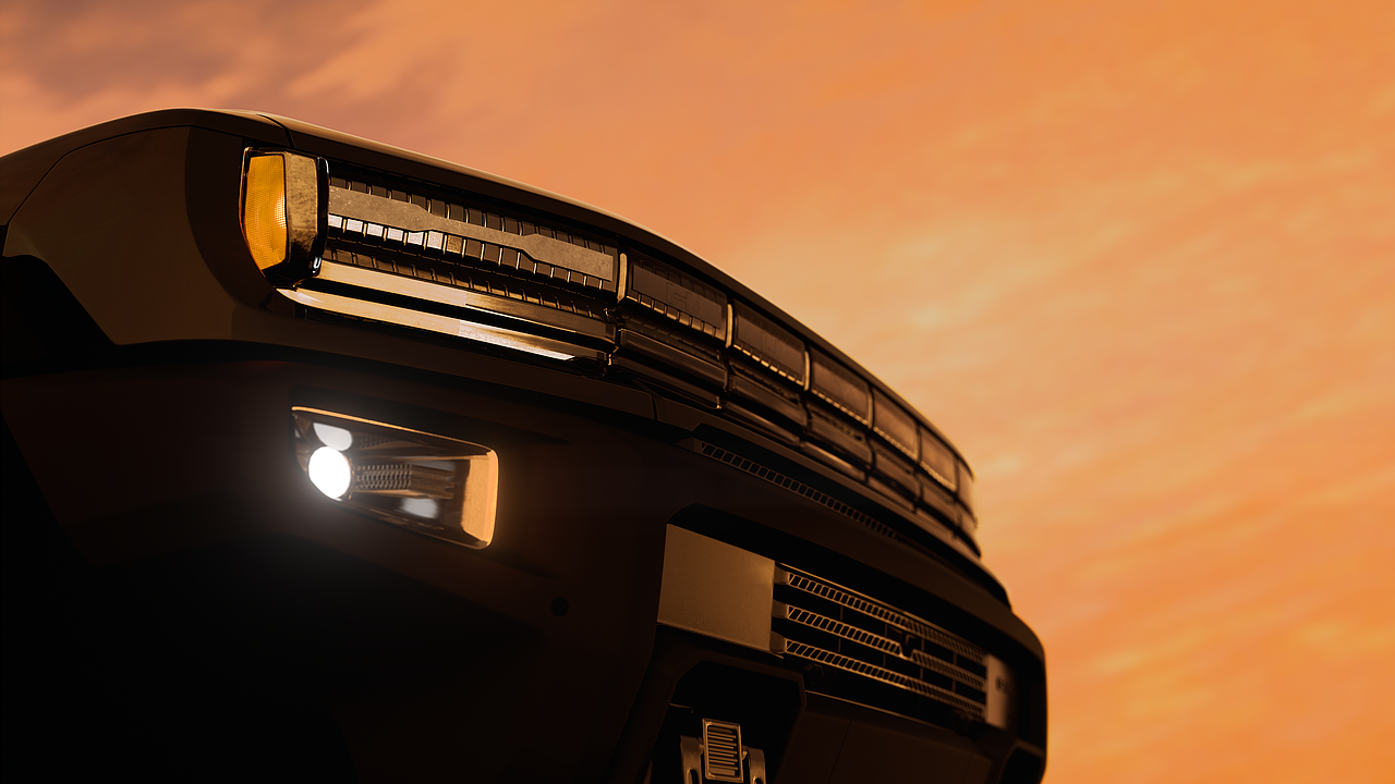 汽车_渲染练习3