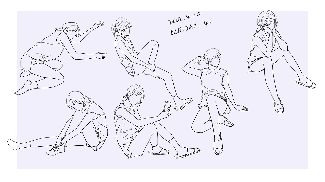 #速写60天挑战赛# DAY41 @速写班长