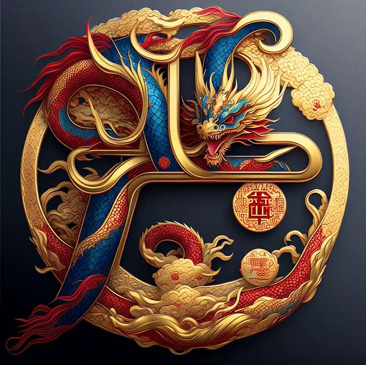 姓氏艺术字“我用2年时间”设计了全国姓氏logo头像