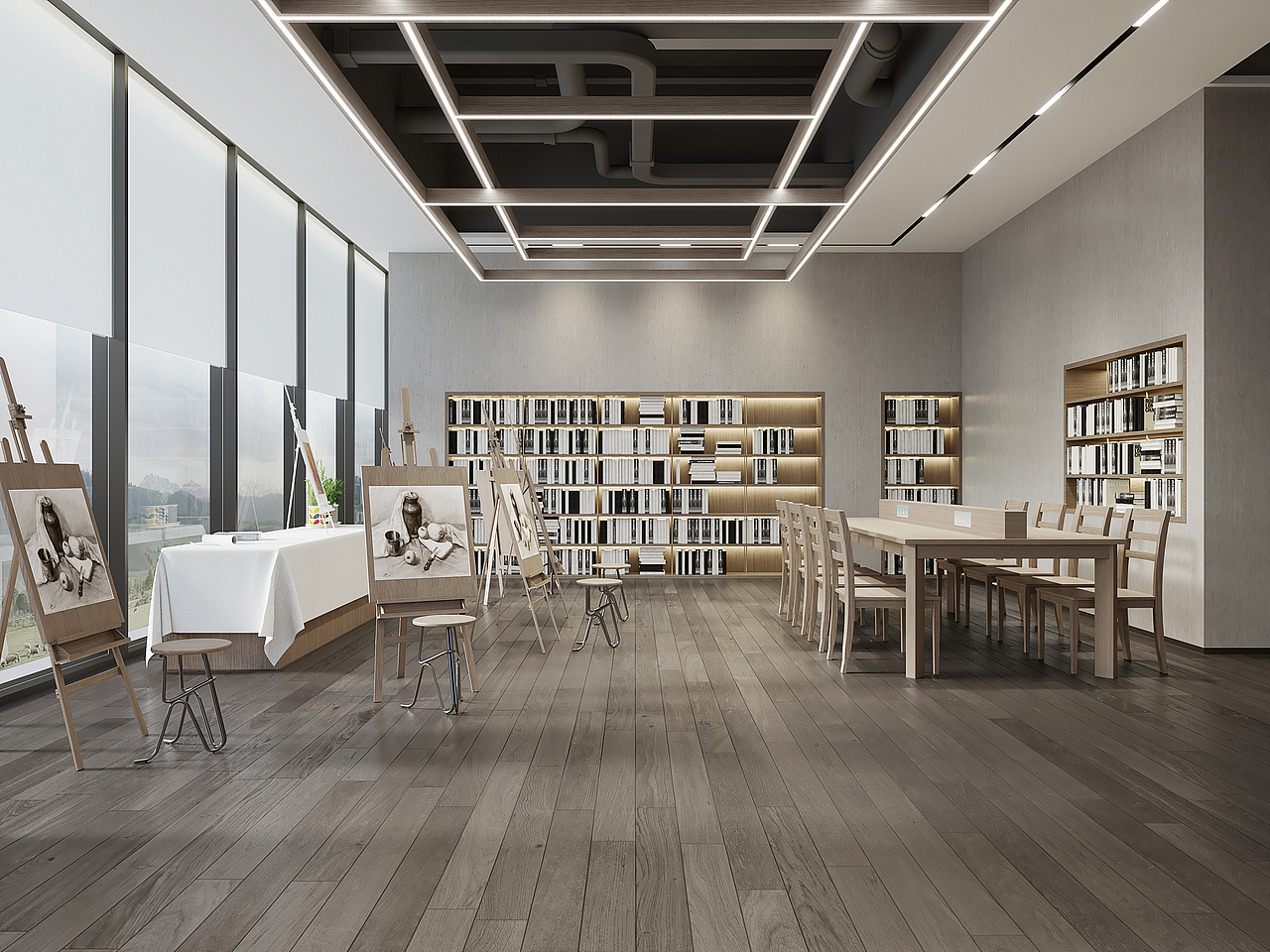 上森设计 | 国着上宸/樊登书吧 搭建身体与精神的场所（图ZMzE5MzM0ODQ0） - 商业空间设计 - 站酷设计师上森设计原创素材 - 站酷ZCOOL