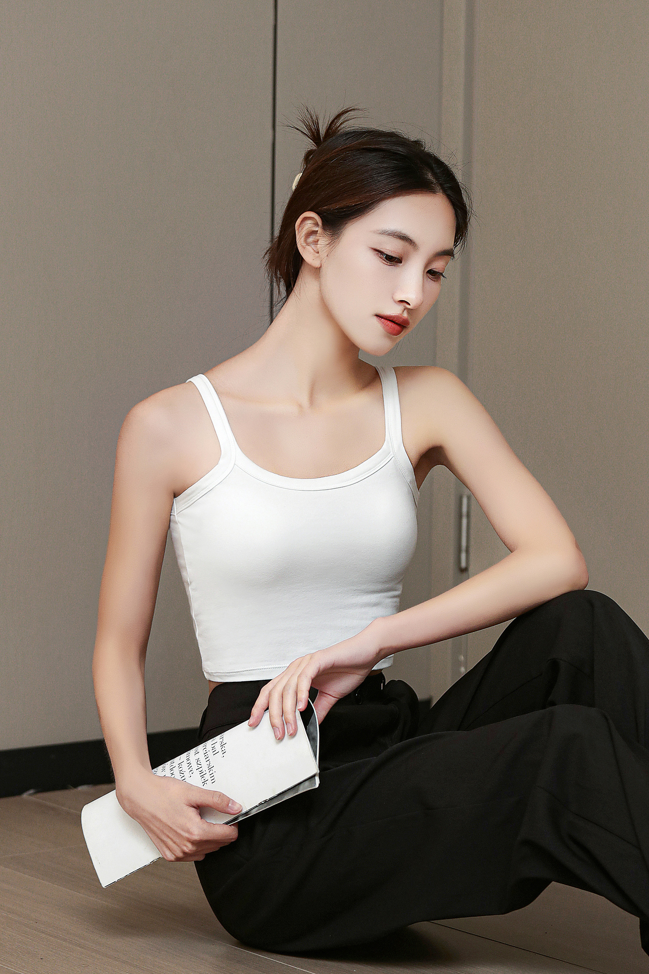 美背/背心/吊带/内衣/文胸/胸罩/少女/穿搭