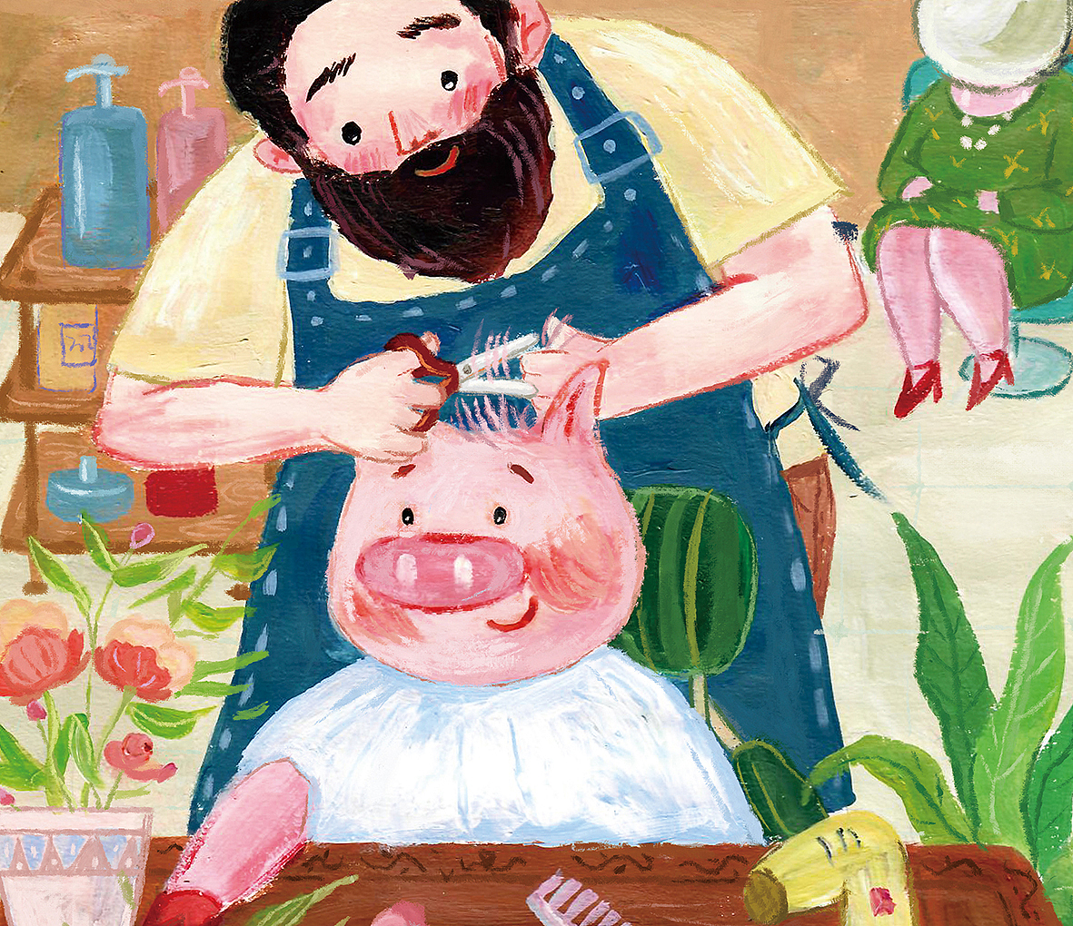 欧美童谣绘本 X 中信出版社已出版（图ZMzA1NzExNDc2） - 绘本 - 站酷设计师美瑶插画原创素材 - 站酷ZCOOL