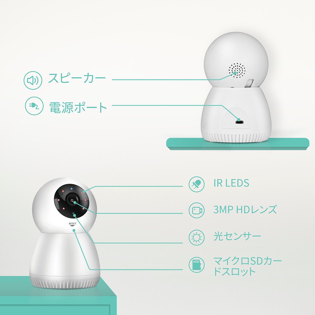 智能家居摄像头-WiFi套装宣传-亚马逊产品