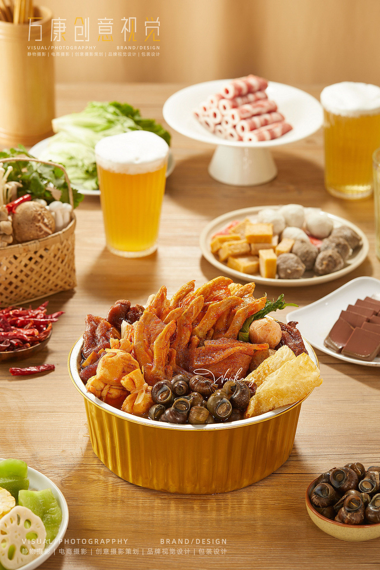 食品电商 |掌小鸭螺蛳鸭爪煲✖️万康视觉