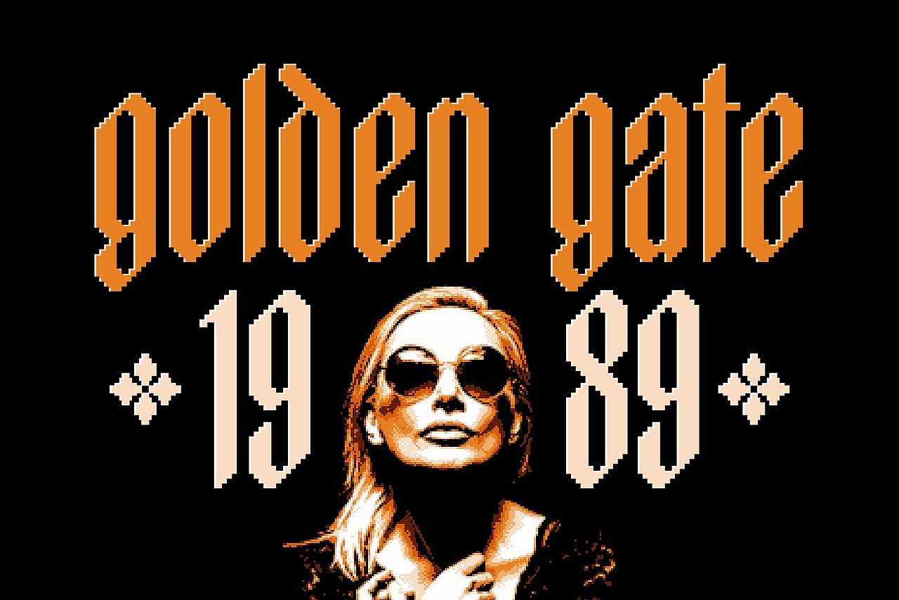 暗黑复古哥特潮牌logo广告海报封面标题装饰英文字体