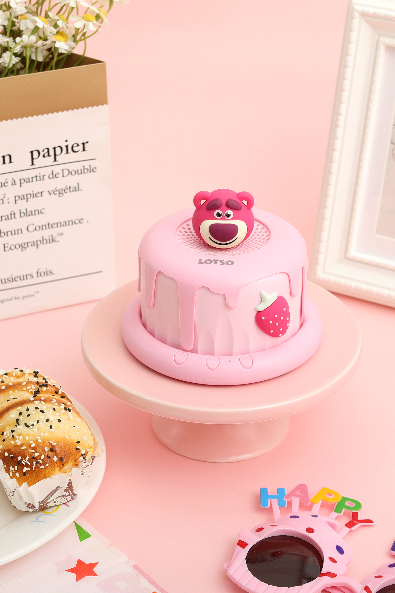 创意蓝牙音响 实拍原图