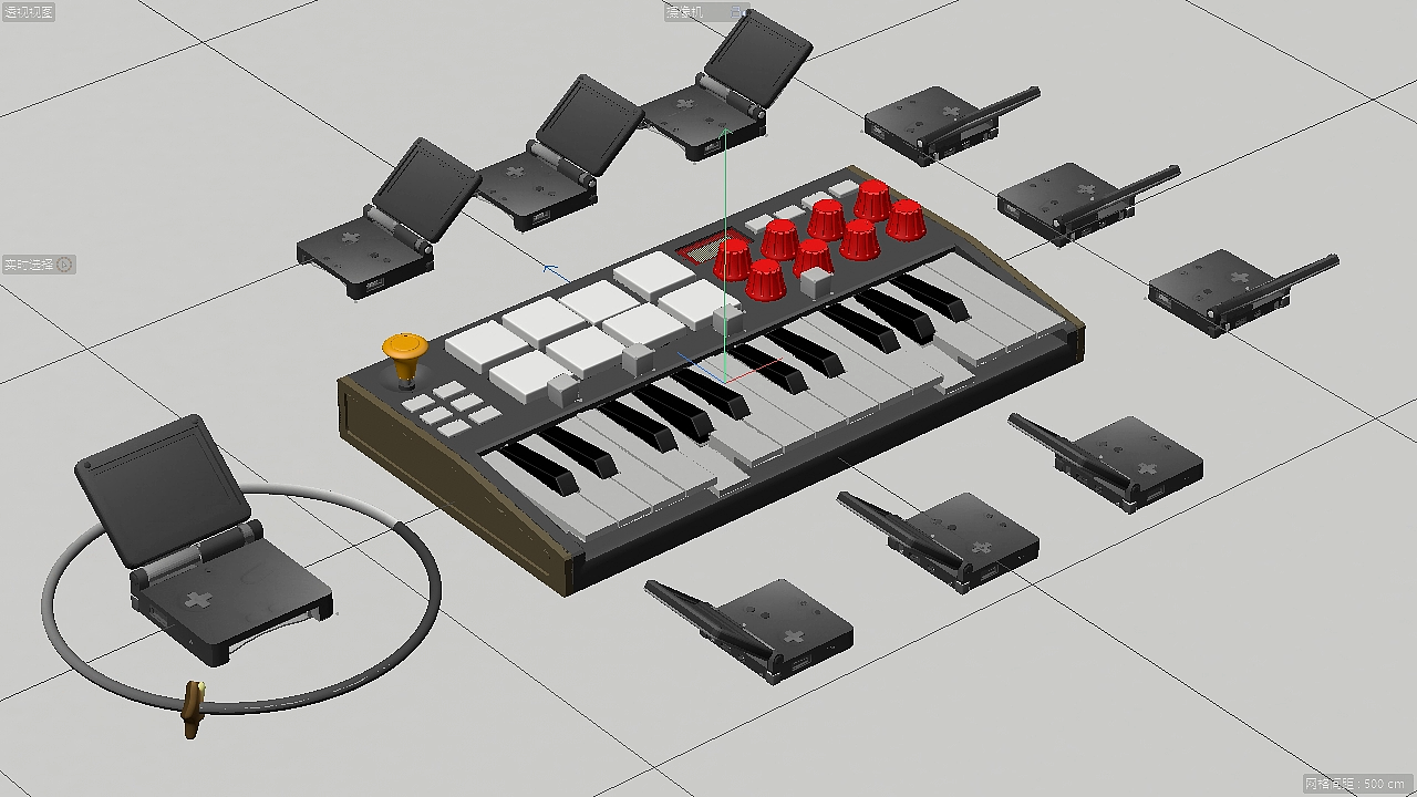 白无常第20期线下班Day25-有意思的小钢琴（图ZMzE1MDM0NDQw） - 产品 - 站酷设计师叫我老排就好原创素材 - 站酷ZCOOL
