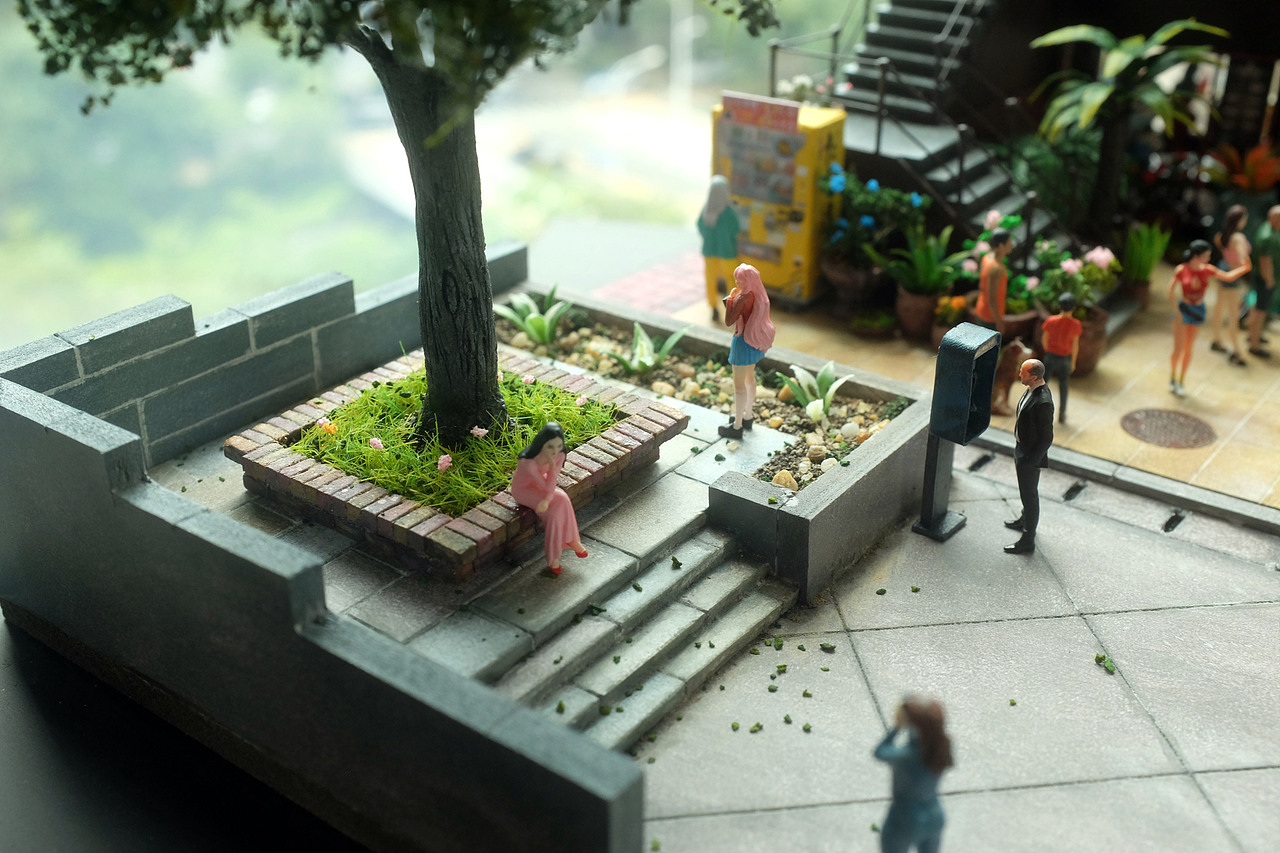 最近制作完成的一个微缩小景，1/64比例。（图ZMzAzNTYxMDc2） - 其他手工艺 - 站酷设计师玩手工的饼哥原创素材 - 站酷ZCOOL