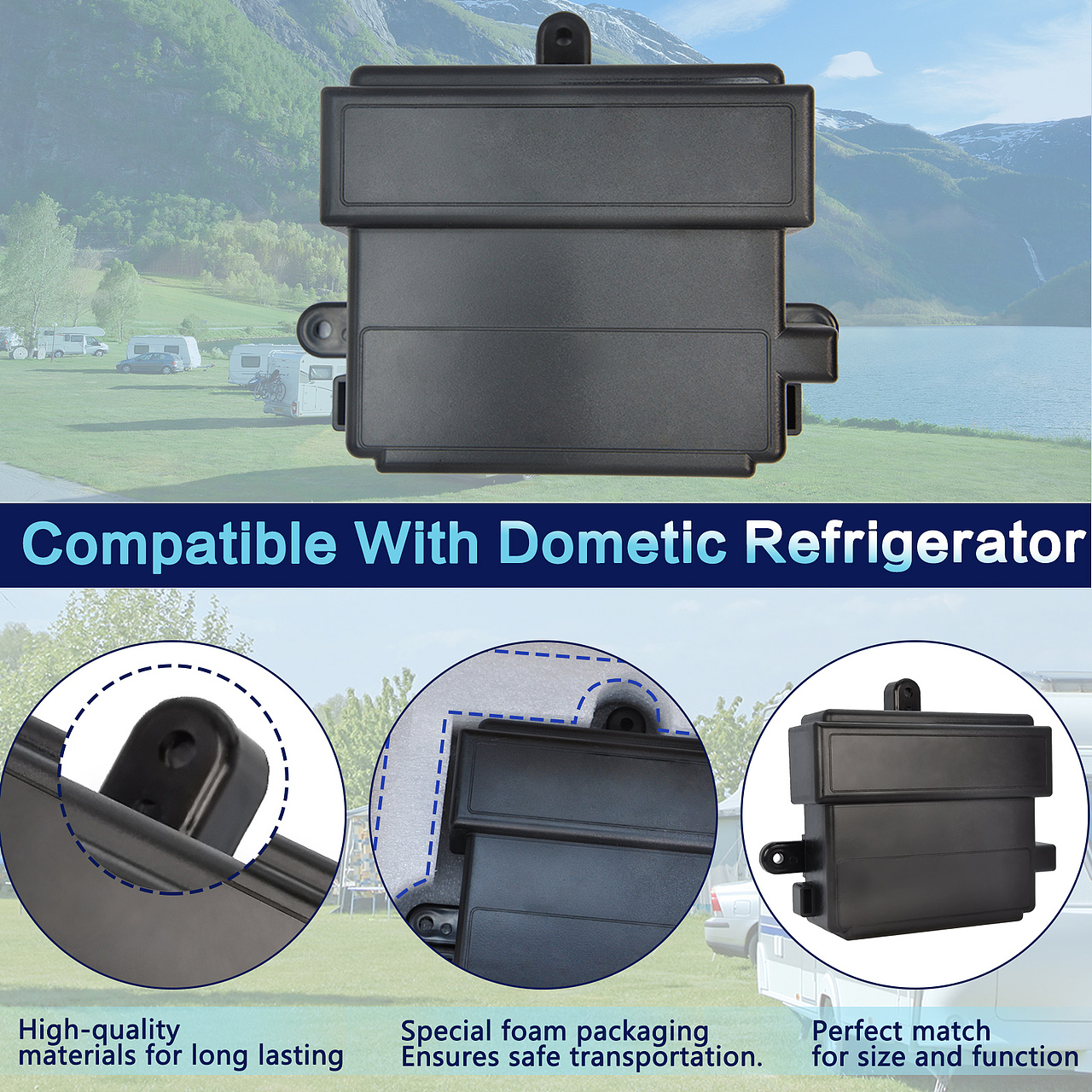 亚马逊 房车冰箱 主图