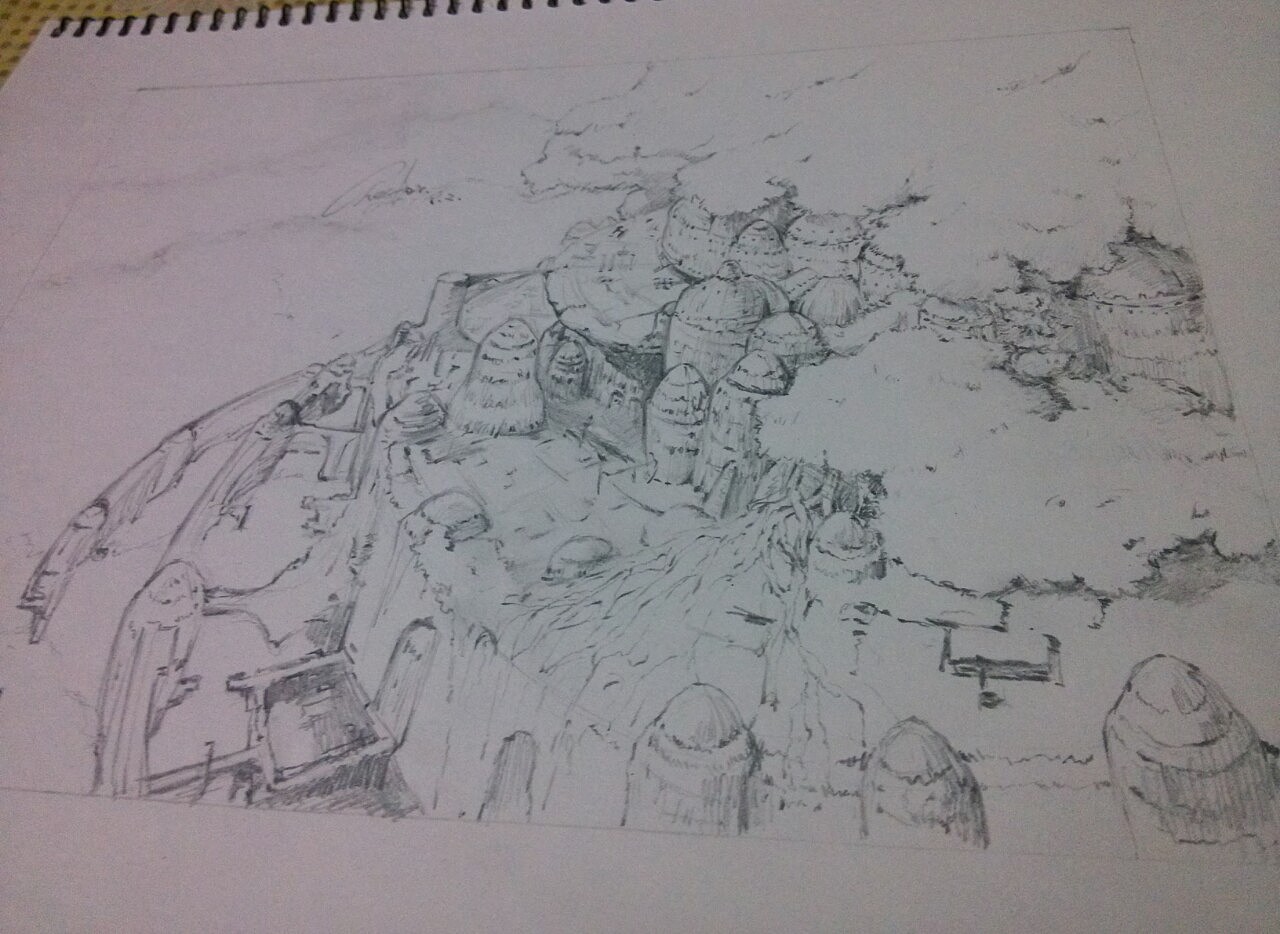 宫崎骏 -天空之城（图ZMzQyMjE0OTU2） - 创作习作 - 站酷设计师小鱼先生chester原创素材 - 站酷ZCOOL