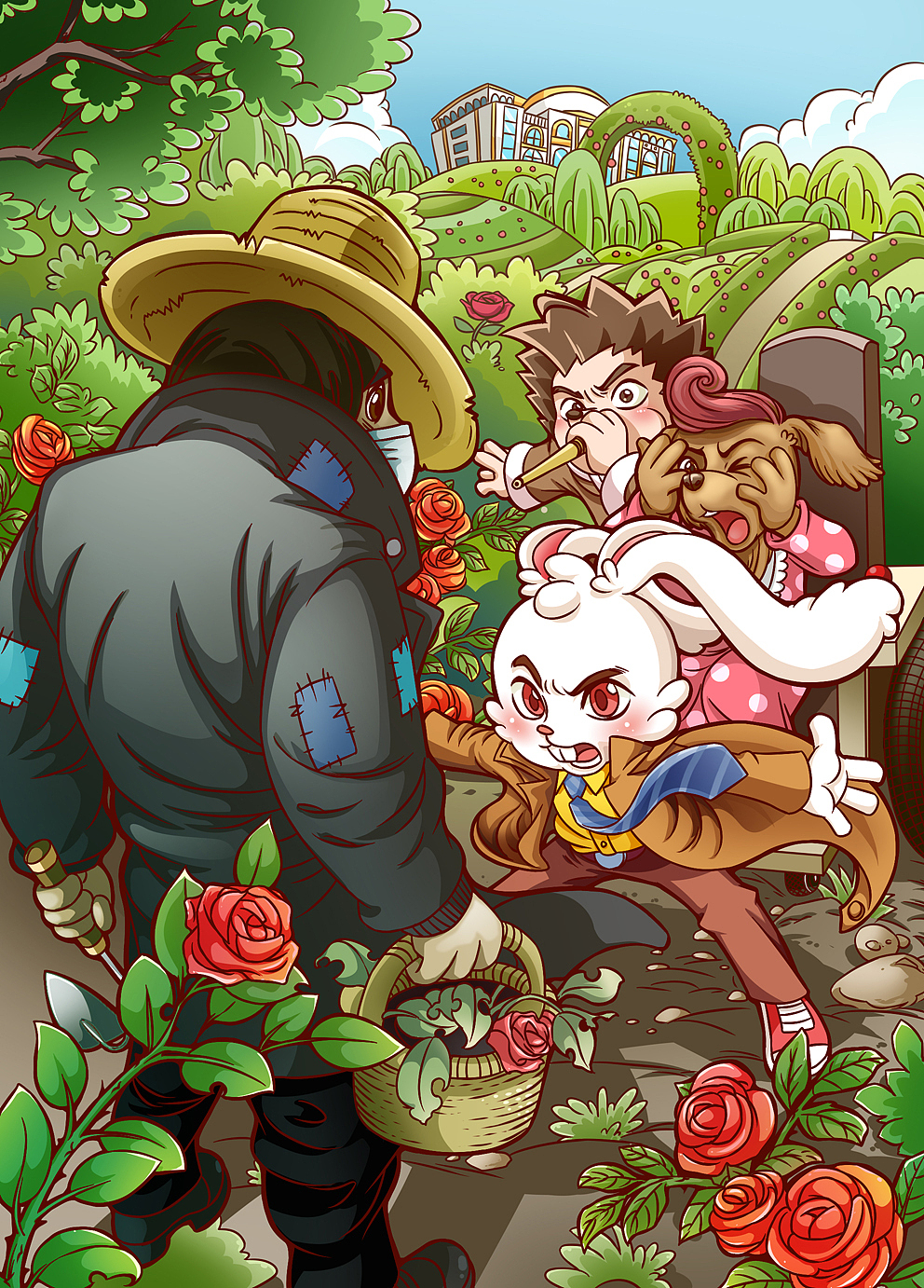 《骑士街九号》少年神探冒险推理故事配插 之三