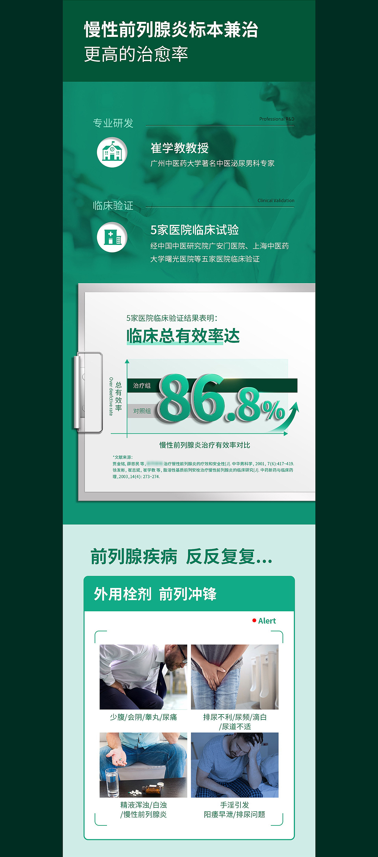 LIVZON丽珠医药品详情页视觉方案