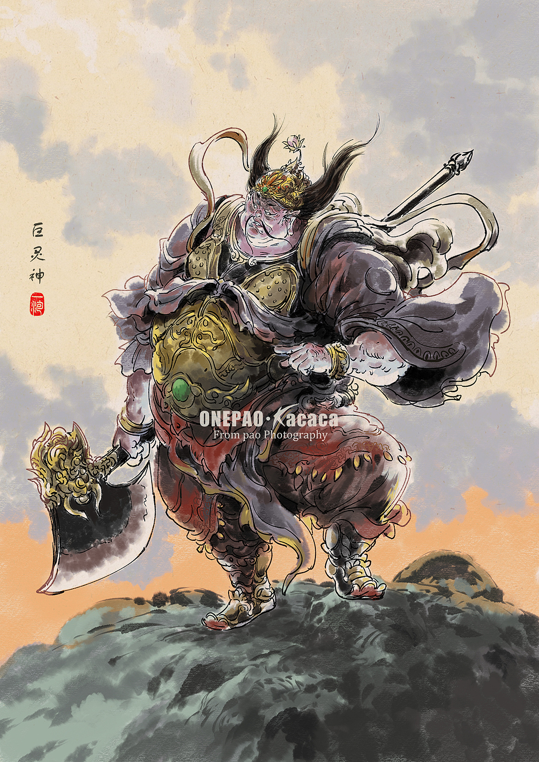 西游水墨角色系列插画第二弹（图ZMzU4Mzk3ODEy） - 艺术插画 - 站酷设计师一泡原创素材 - 站酷ZCOOL