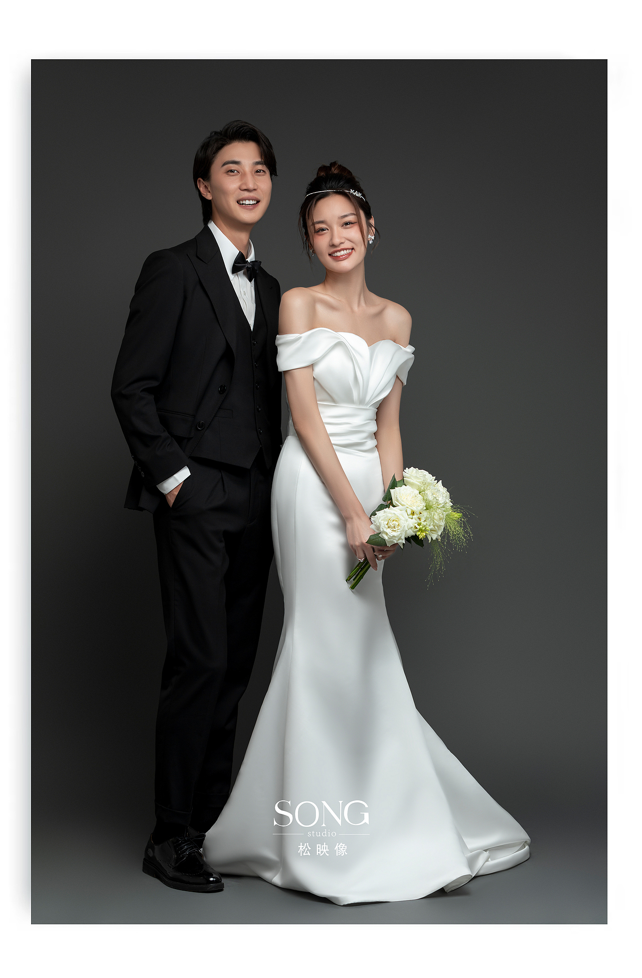 高级感婚纱照