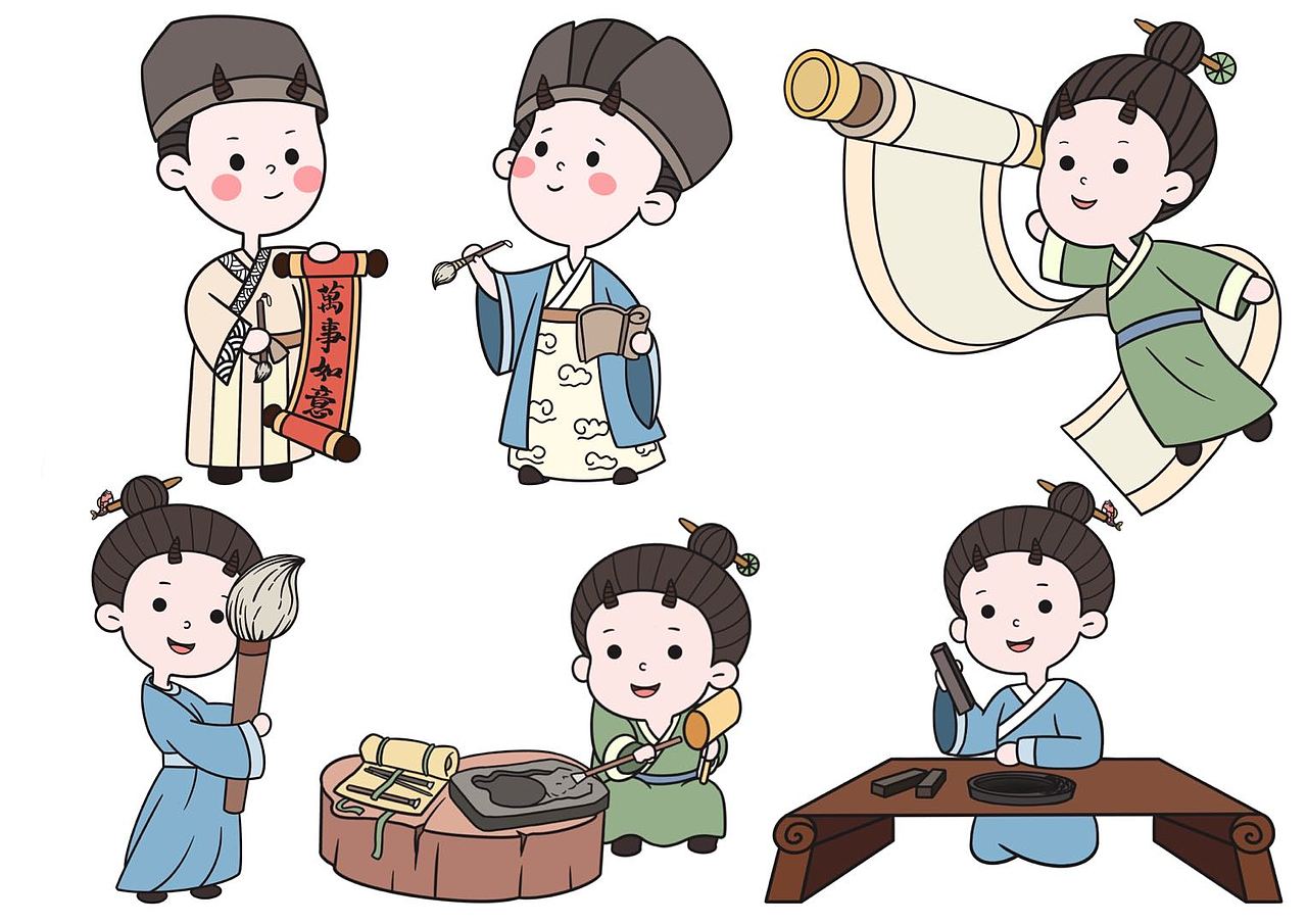 小书童形象设计