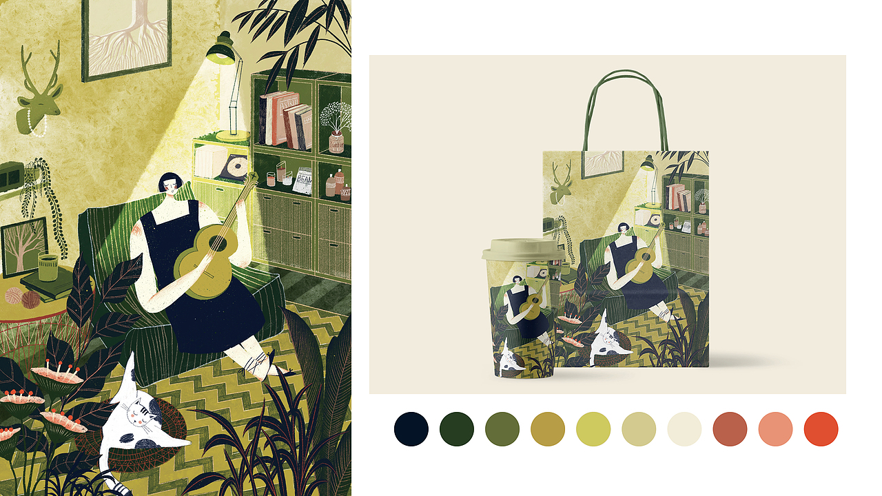 2022插画作品集（图ZMzE0MzYxNTQ0） - 商业插画 - 站酷设计师卒姆托的猫原创素材 - 站酷ZCOOL