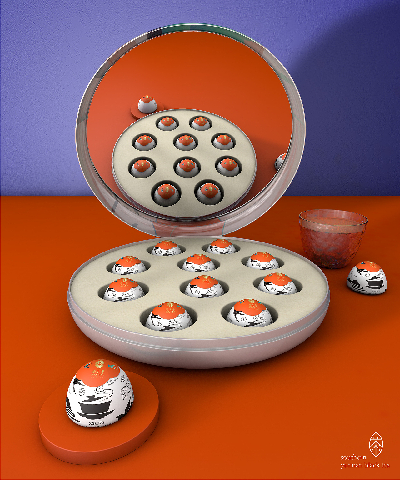 美人尖红茶包装设计（图ZMzEyODg3Nzgw） - 包装 - 站酷设计师智跑广告原创素材 - 站酷ZCOOL