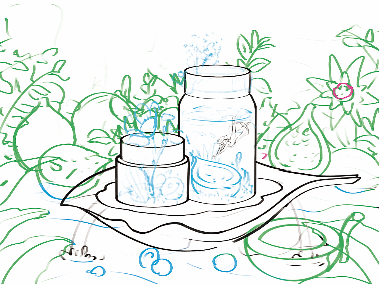 my CLARINS 自然小窝