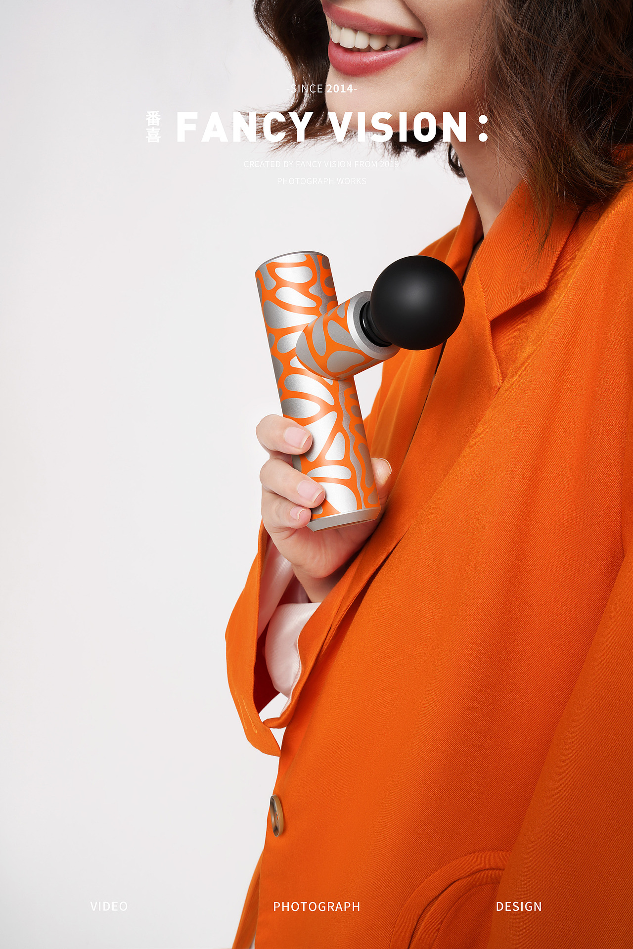 云麦｜筋膜枪CC与爱马仕联名款（图ZMzA2MzI4OTEy） - 产品摄影 - 站酷设计师上进焦糖布丁原创素材 - 站酷ZCOOL